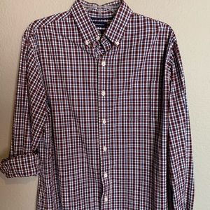 Plaid Button-Down Shirt